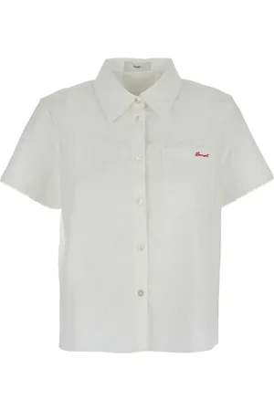 DUNST Logo-embroidered shirt