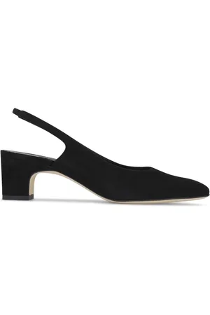 Manolo Blahnik 50mm leather pumps