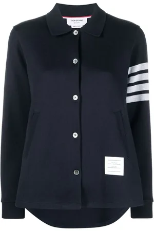 Thom Browne Stripe-detail knit cardigan