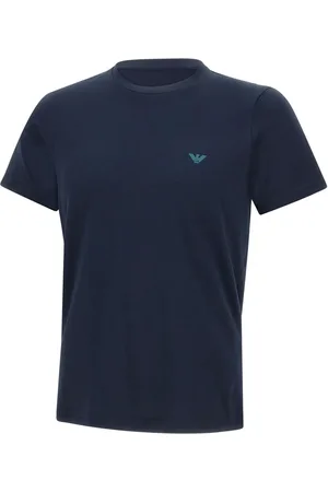 Emporio Armani Logo-embroidered T-shirt