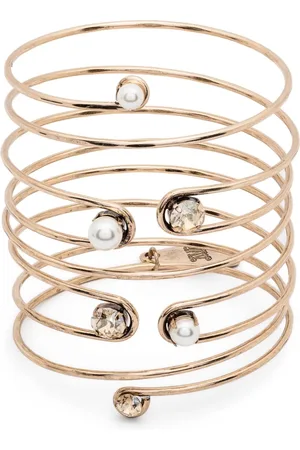 Max Mara Crystal-embellished bangle