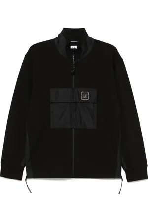 C.P. Company Panneled stretch-fleece sweatshirt