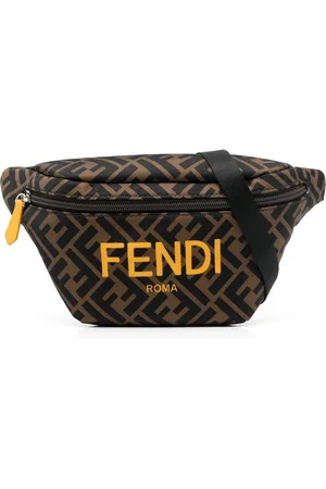 Fendi Monogrammed zip-up bag