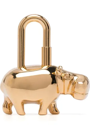 Hermès 2005 pre-owned hippopotamus motif Cadena padlock