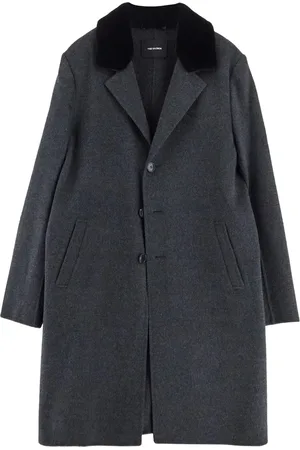 YVES SALOMON Single-breasted coat