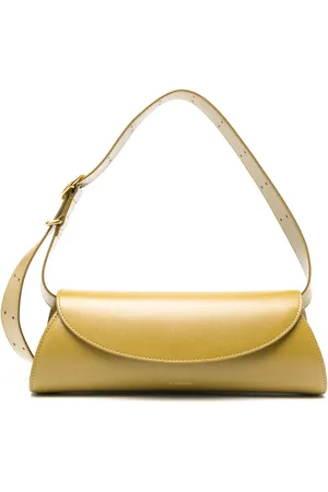 Jil Sander Mini Cannolo leather shoulder bag