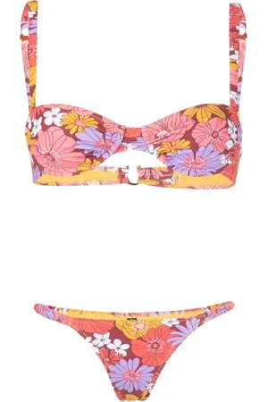 Reina Olga Floral-print bikini