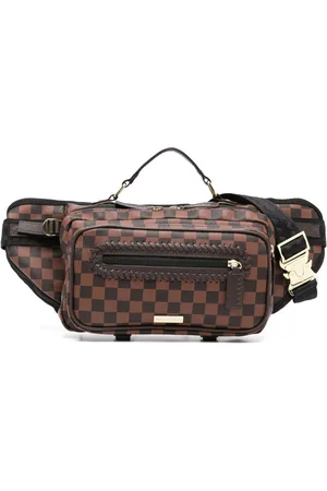 Sprayground Core-embossed check belt bag