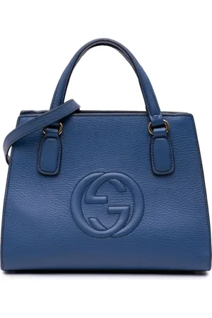 Gucci 2016-2024 Medium Dollar Calf Soho Top Handle Convertible Tote satchel