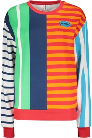Moschino Striped cotton sweatshirt