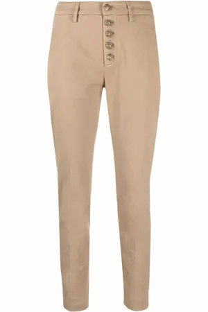 Dondup Cropped skinny-fit trousers