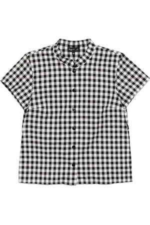 AGNÈS B. Gingham pattern shirt