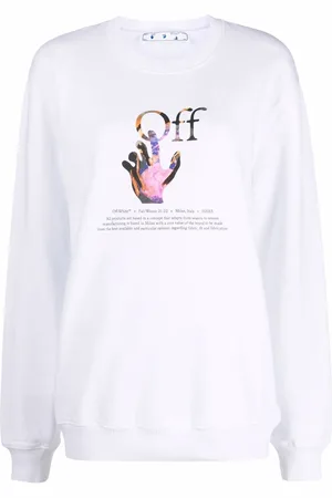 OFF-WHITE Caravaggio Hand logo-print sweatshirt