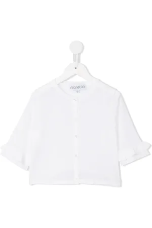 Simonetta Ruffle sleeve blouse