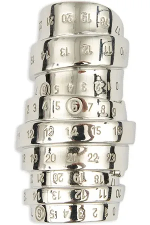 Maison Margiela Signautre Numbers motif ring