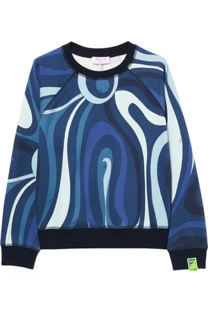 Puccini Marmo-print sweatshirt