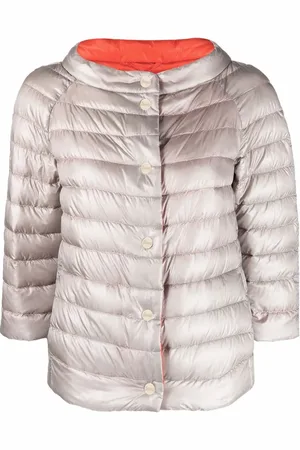HERNO Cropped sleeves puffer jacket