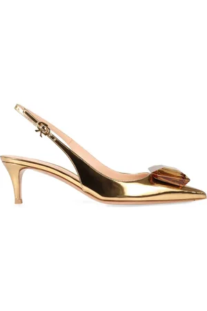 Gianvito Rossi 50mm slingback pumps