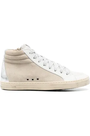 P448 Skate contrasting high-top leather sneakers
