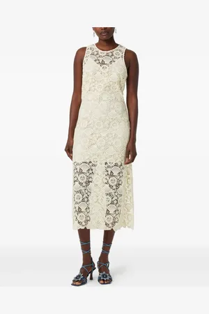 Fabienne Chapot Lace-detailing midi dress