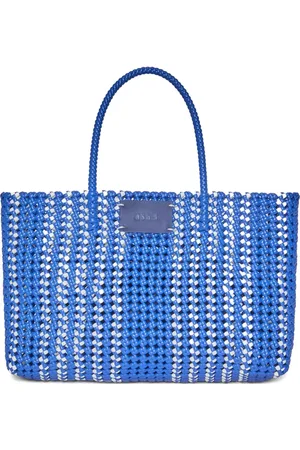 Msgm Woven tote bag