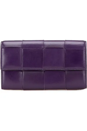 Bottega Veneta 2012-2024 Nappa Maxi Intrecciato Wallet long wallets