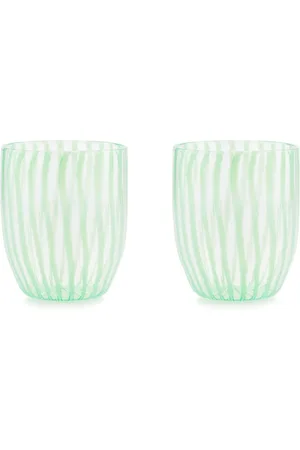 Aquazzura Capri Stripe tumblers (set of two)