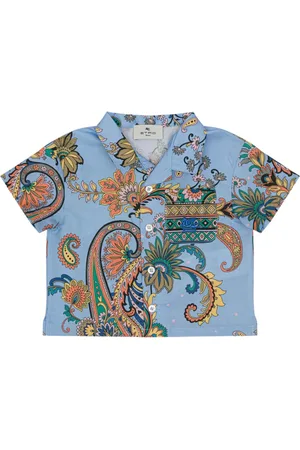 Etro Graphic-print cotton shirt