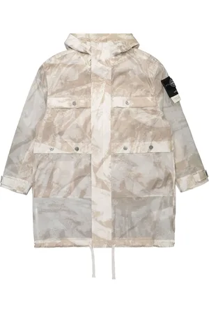 Stone Island Long parka coat