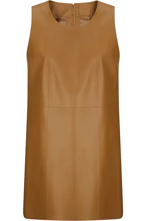 DESA 1972 A-line leather dress