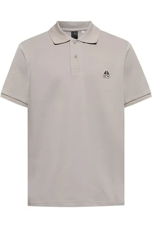 Moose Knuckles Everett logo-appliqué polo shirt