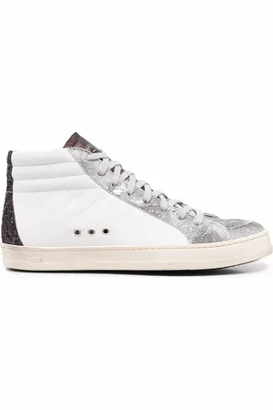 P448 Padded-ankle sneakers
