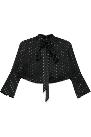 ANN DEMEULEMEESTER Polka dot-print shirt