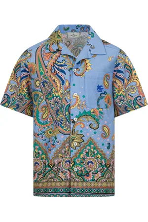 Etro Graphic-print cotton shirt