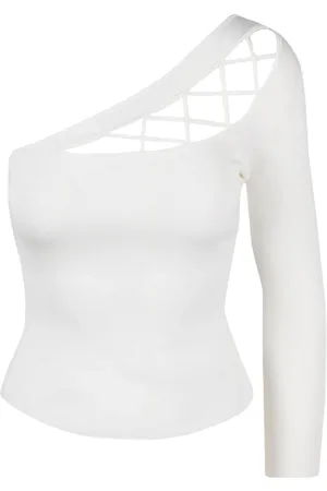 Elisabetta Franchi One-shoulder top