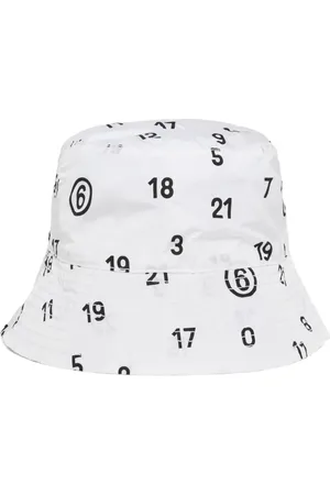 Maison Margiela Numbers-motif hat