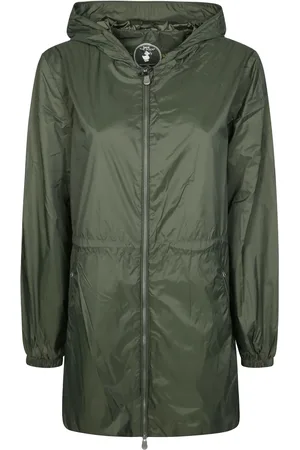 save the duck Logo-patch coat