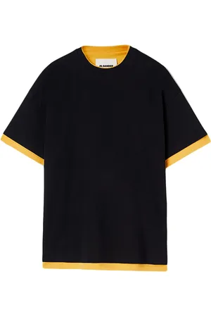 Jil Sander Logo-print two-tone T-shirt