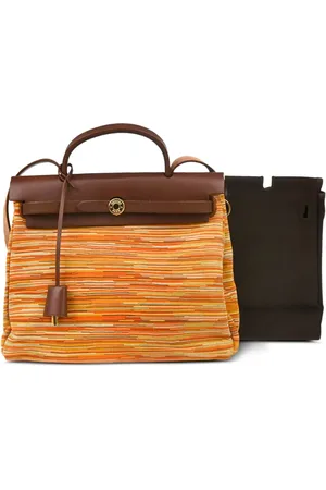 Hermès 2002 Herbag PM two-way handbag