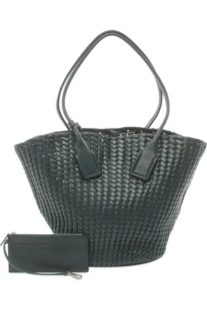 Bottega Veneta 2012-2024 Large Woven Leather Basket tote bag