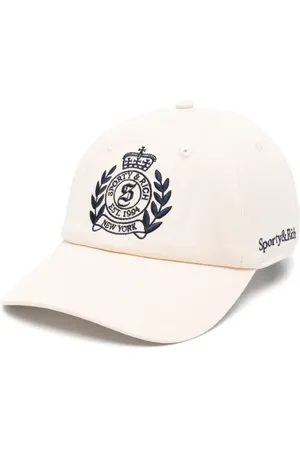 Sporty & Rich H&W Crest baseball hat