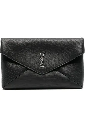Saint Laurent Logo-plaque clutch bag