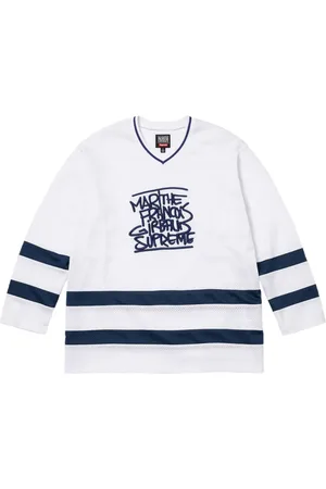 Supreme X Marith?? + Fran??ois Girbaud embroidered-logo jersey