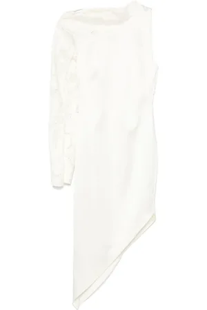 GENNY One-shoulder midi dress