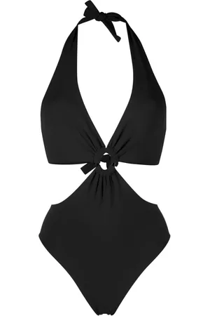 FISICO Halterneck stretch swimsuit