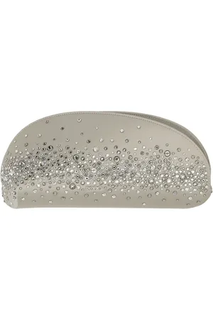 RODO Rhinestone-embellished clutch bag