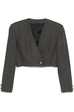 VERSACE 1980s cropped jacket