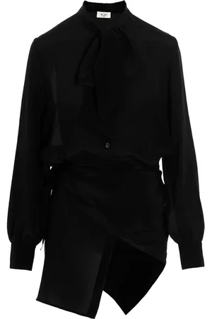 Di.la3 Pari Wrap-detail blouse
