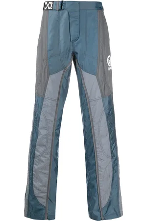 OFF-WHITE Panelled straight-leg trousers