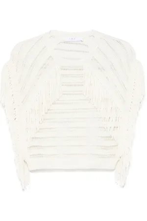 IRO Fringed top